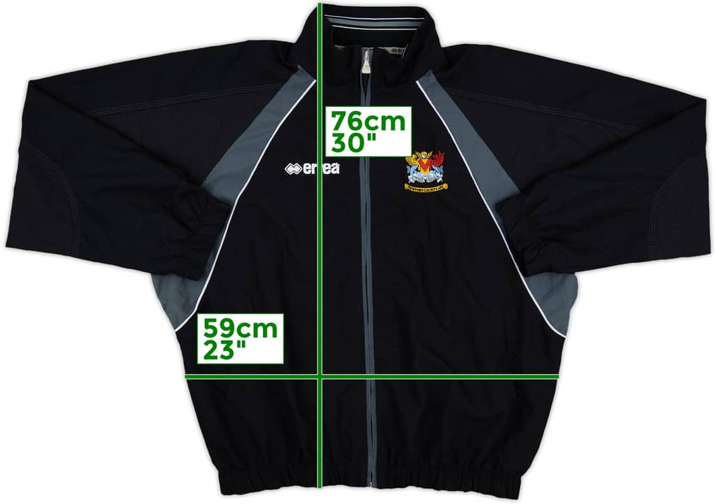 2003-04 Newport County Errea Track Jacket - 8/10 - (L)