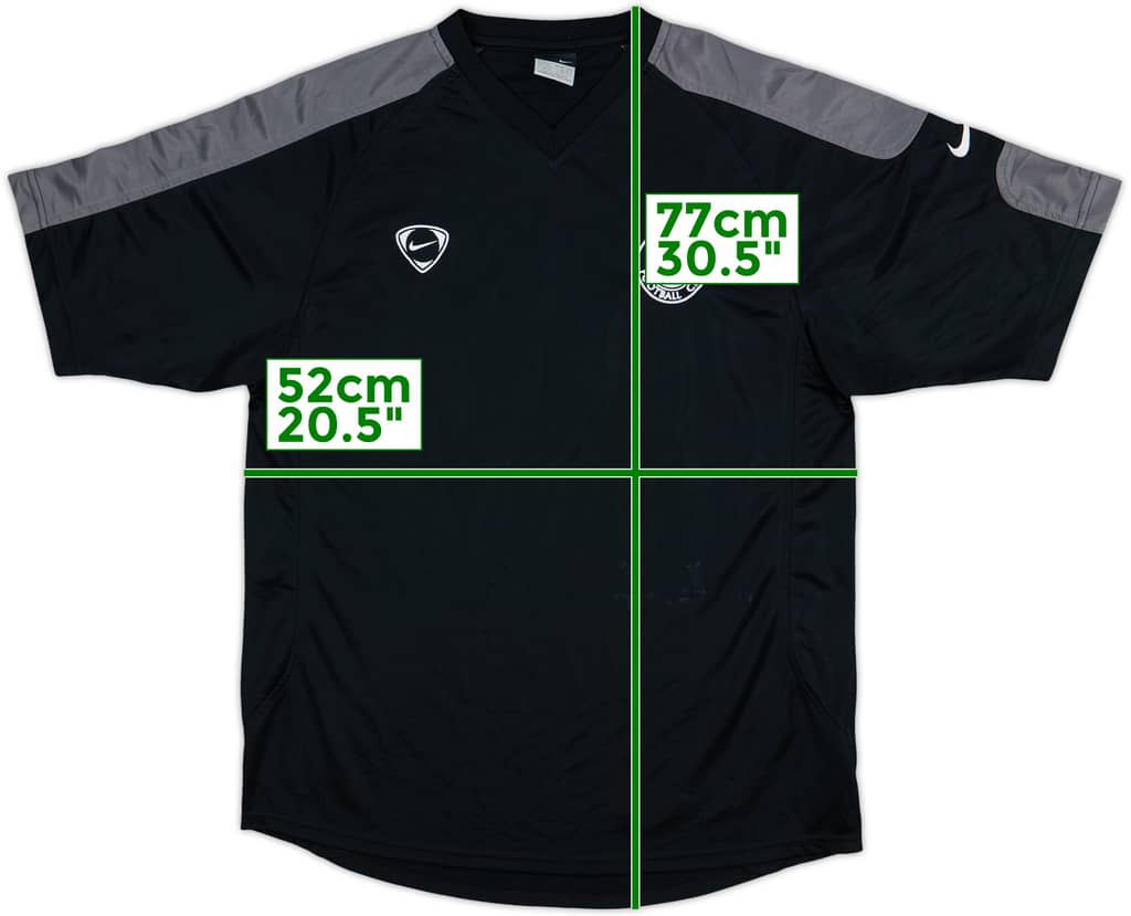 2005-06 Aberdeen Nike Training Shirt - 7/10 - (M)