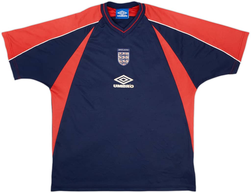 2000-02 England Umbro Training Shirt - 6/10 - (XL)