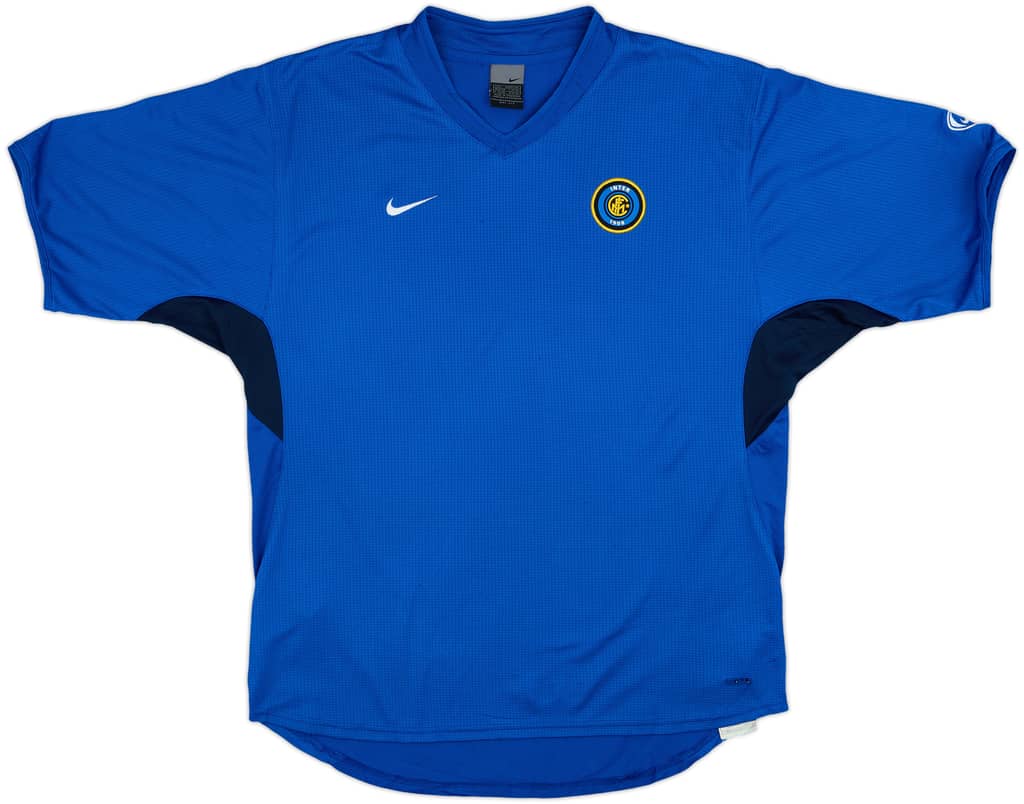 2000-01 Inter Milan Nike Training Shirt - 8/10 - (L)