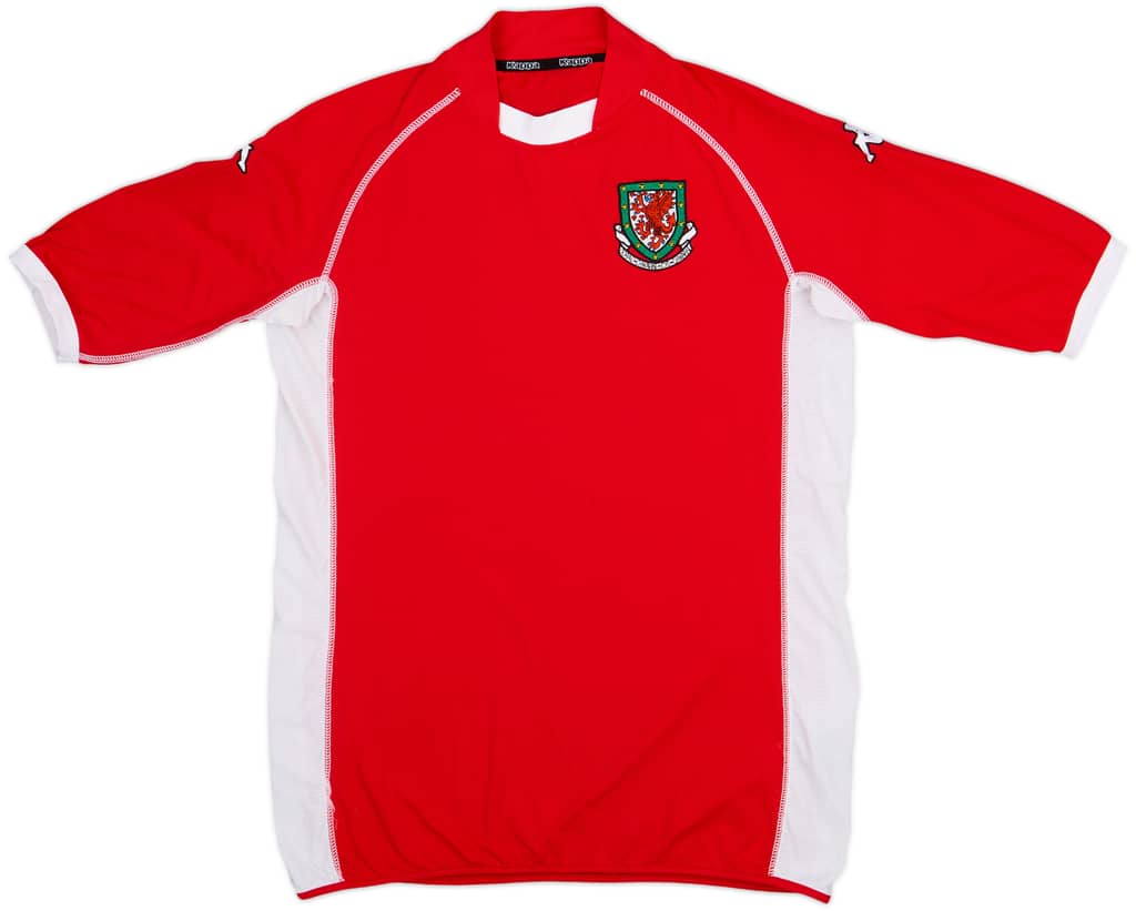2002-04 Wales Home Shirt - 7/10 - (M)