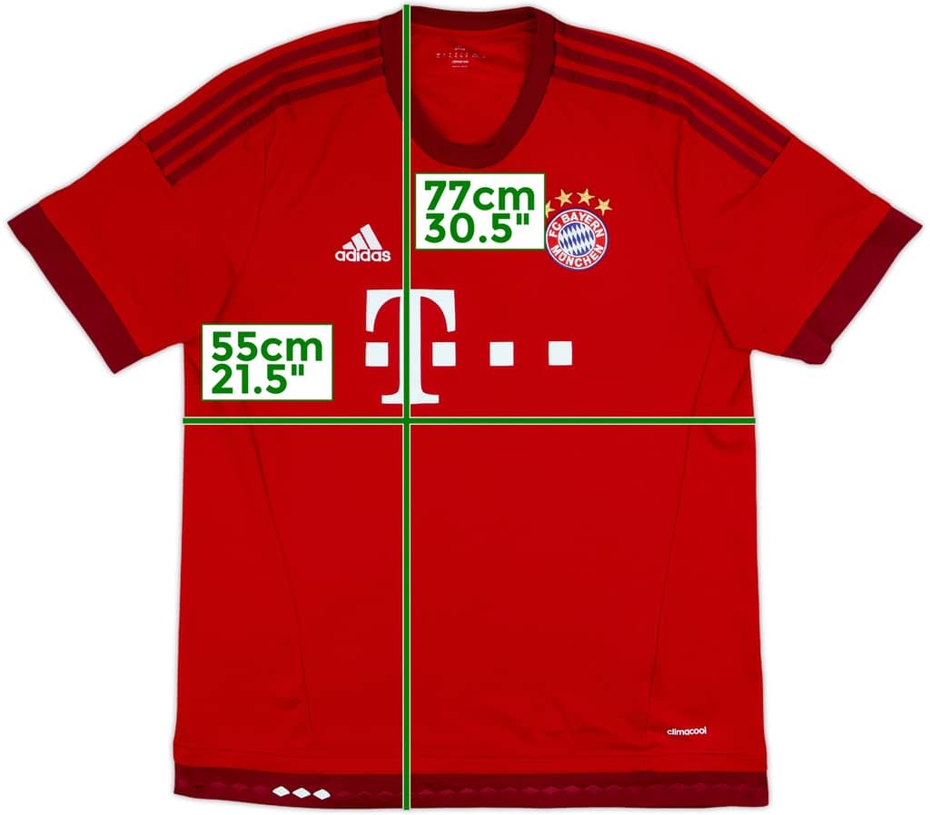 2015-16 Bayern Munich Home Shirt - 5/10 - (XL)