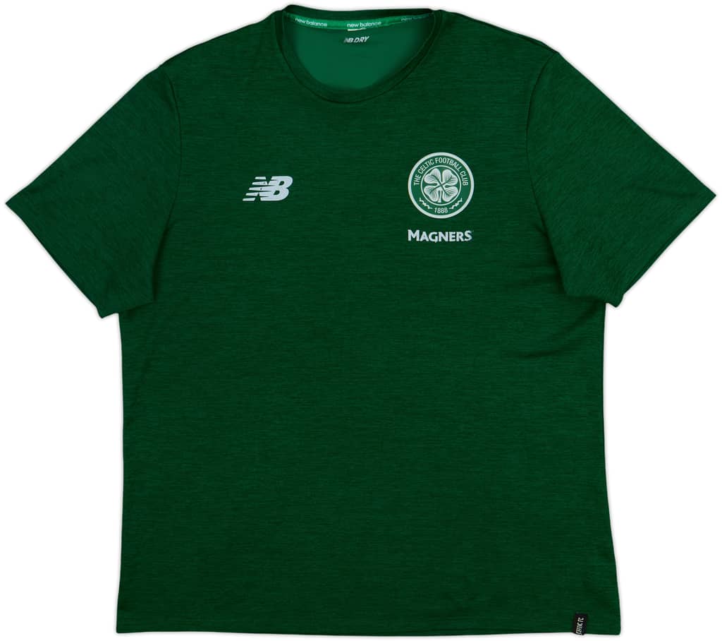 2017-18 Celtic New Balance Training Shirt - 7/10 - (M)