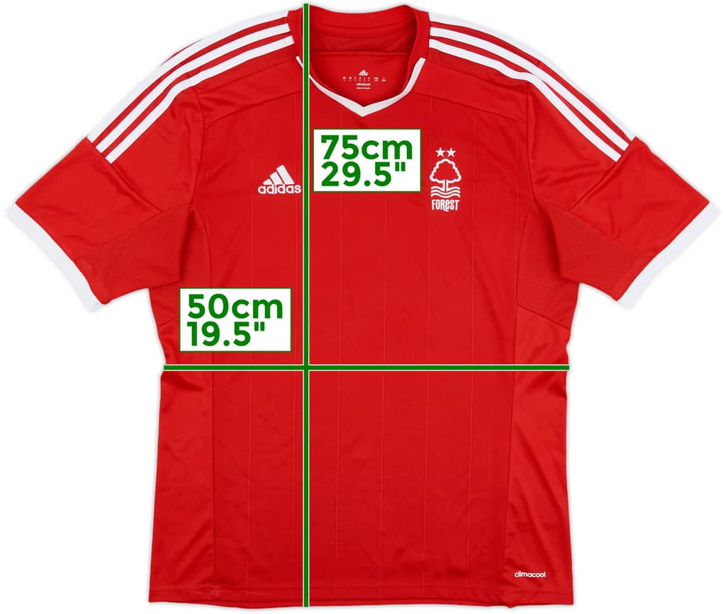 2014-15 Nottingham Forest Home Shirt - 8/10 - (L)