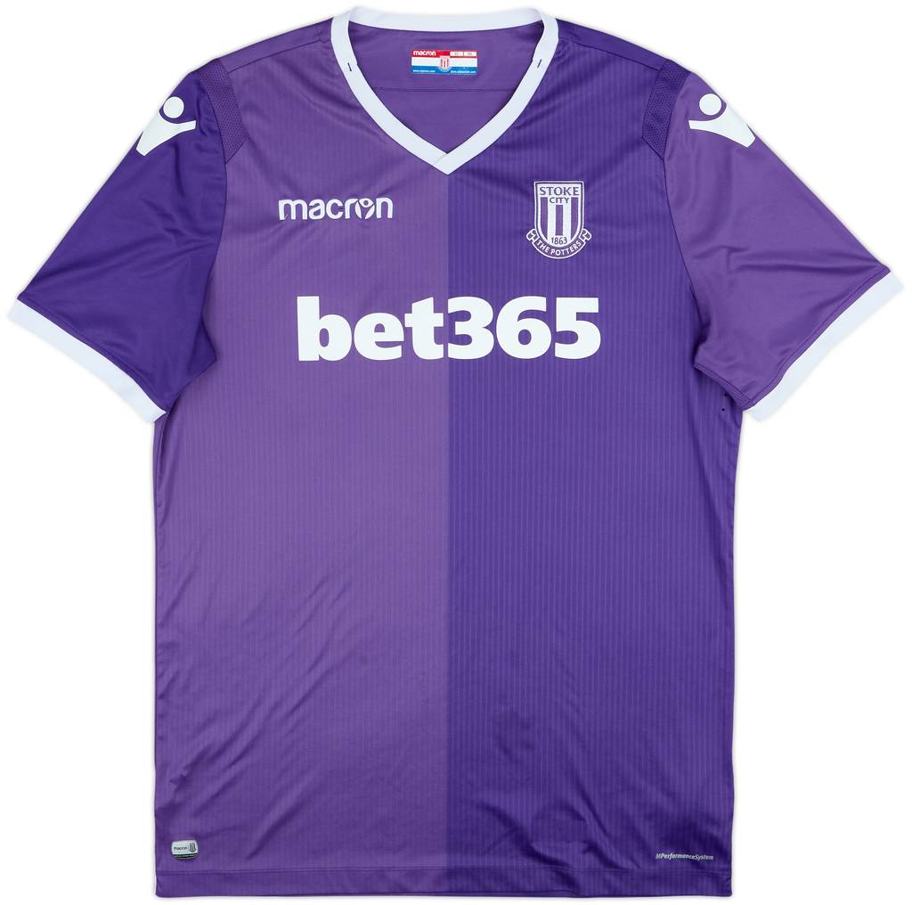 2018-19 Stoke City Away Shirt - 8/10 - (XXL)