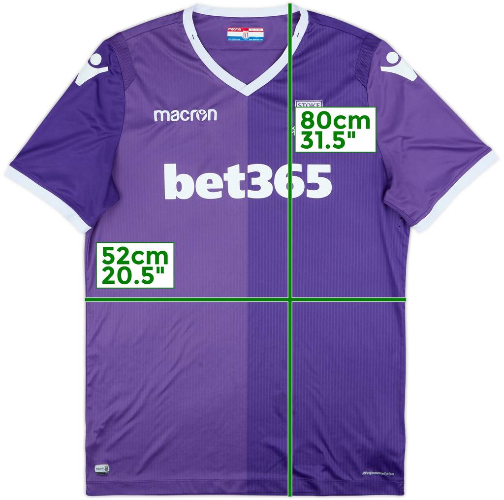 2018-19 Stoke City Away Shirt - 8/10 - (XXL)