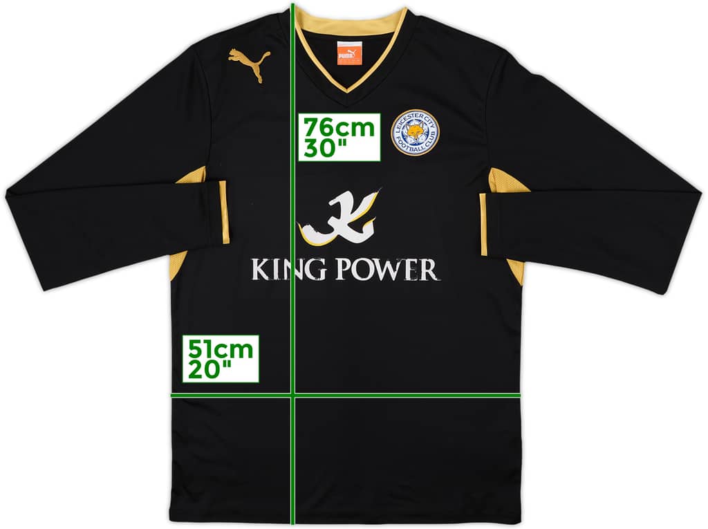 2012-13 Leicester Third L/S Shirt - 7/10 - (L)