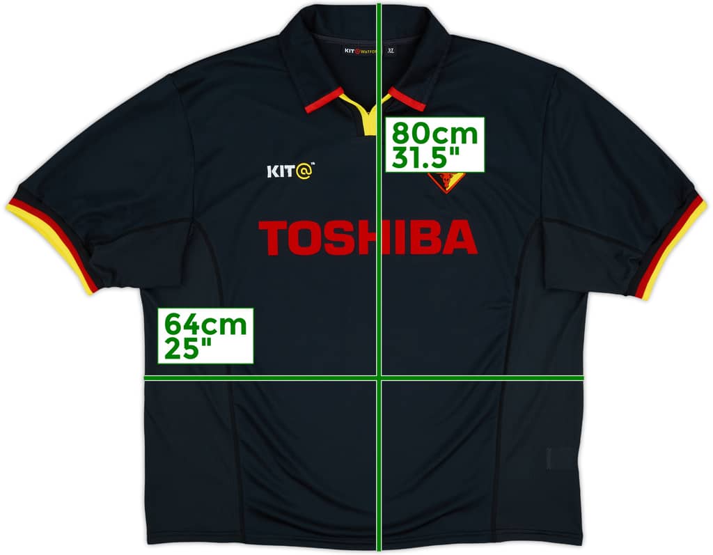 2001-03 Watford Away Shirt - 9/10 - (XL)