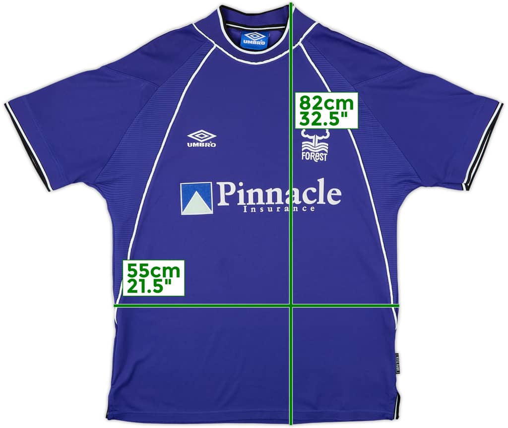 1999-01 Nottingham Forest Away Shirt - 10/10 - (L)