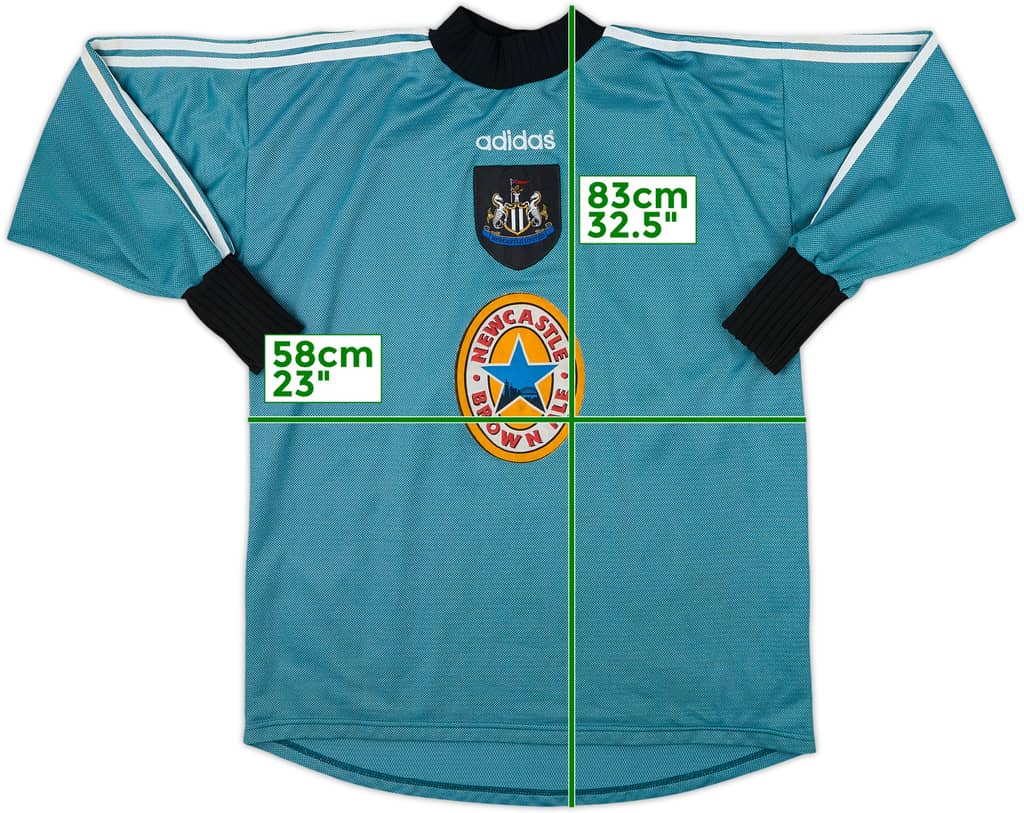 1996-97 Newcastle GK Shirt - 8/10 - (L)