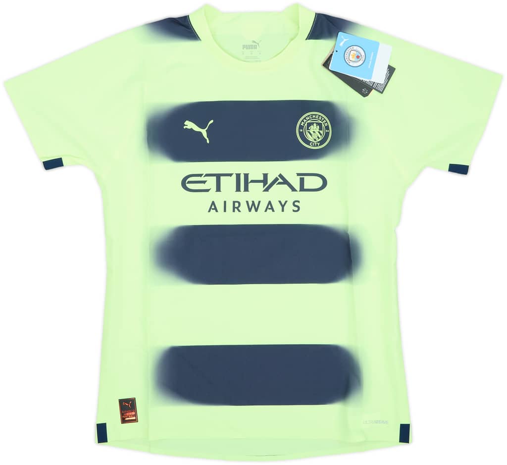 2022-23 Manchester City Player Issue Third Shirt (Women's M)