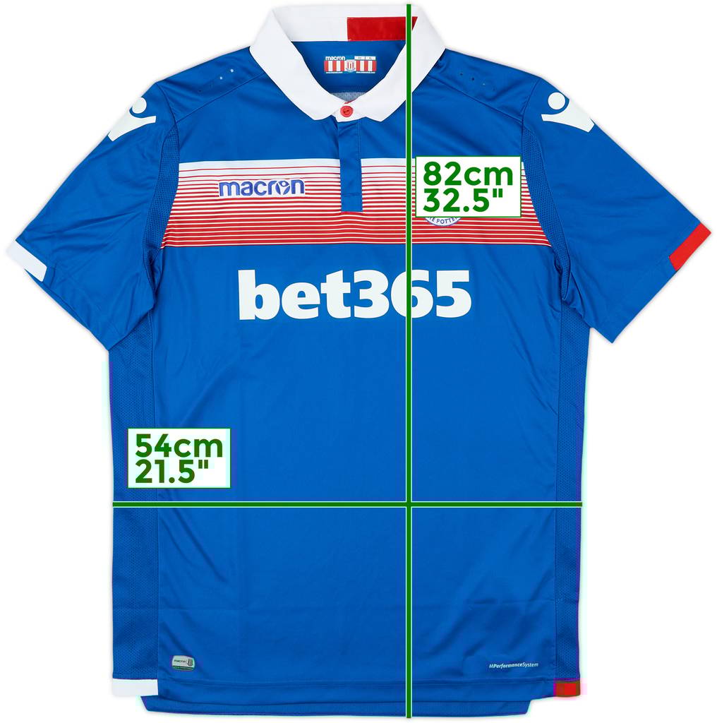 2017-18 Stoke City Away Shirt - 10/10 - (XL)