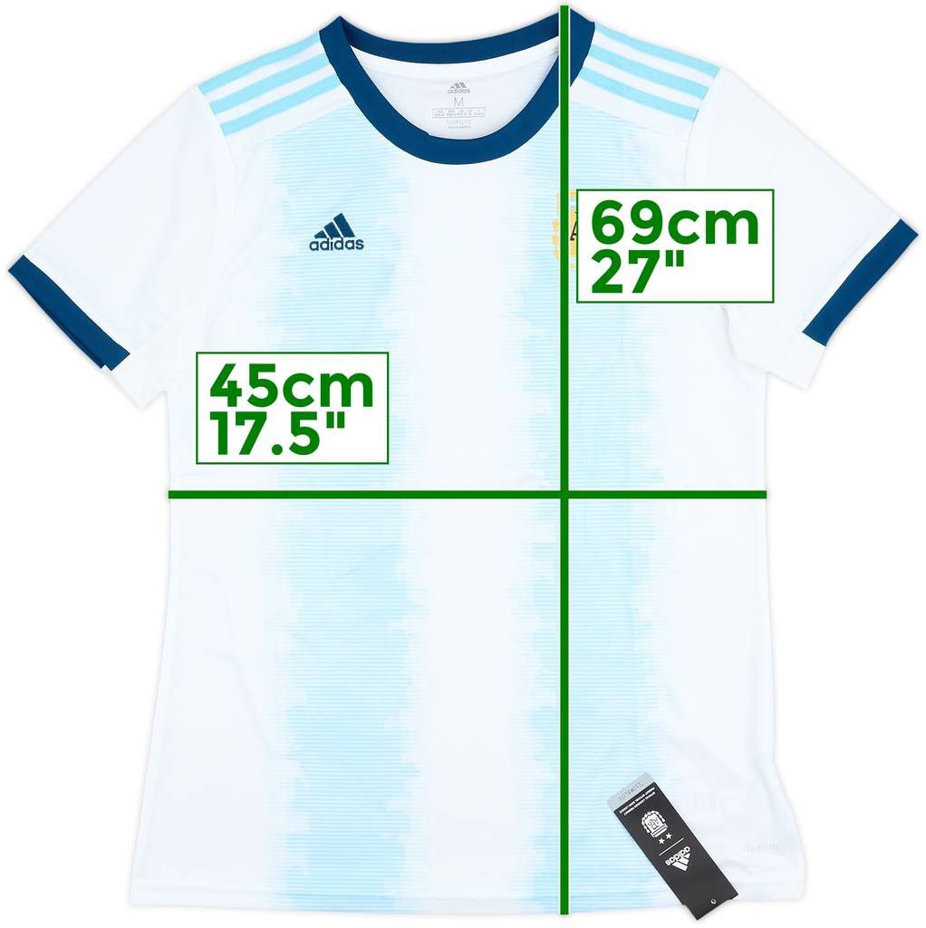 2019 Argentina Home Shirt (Women's M)