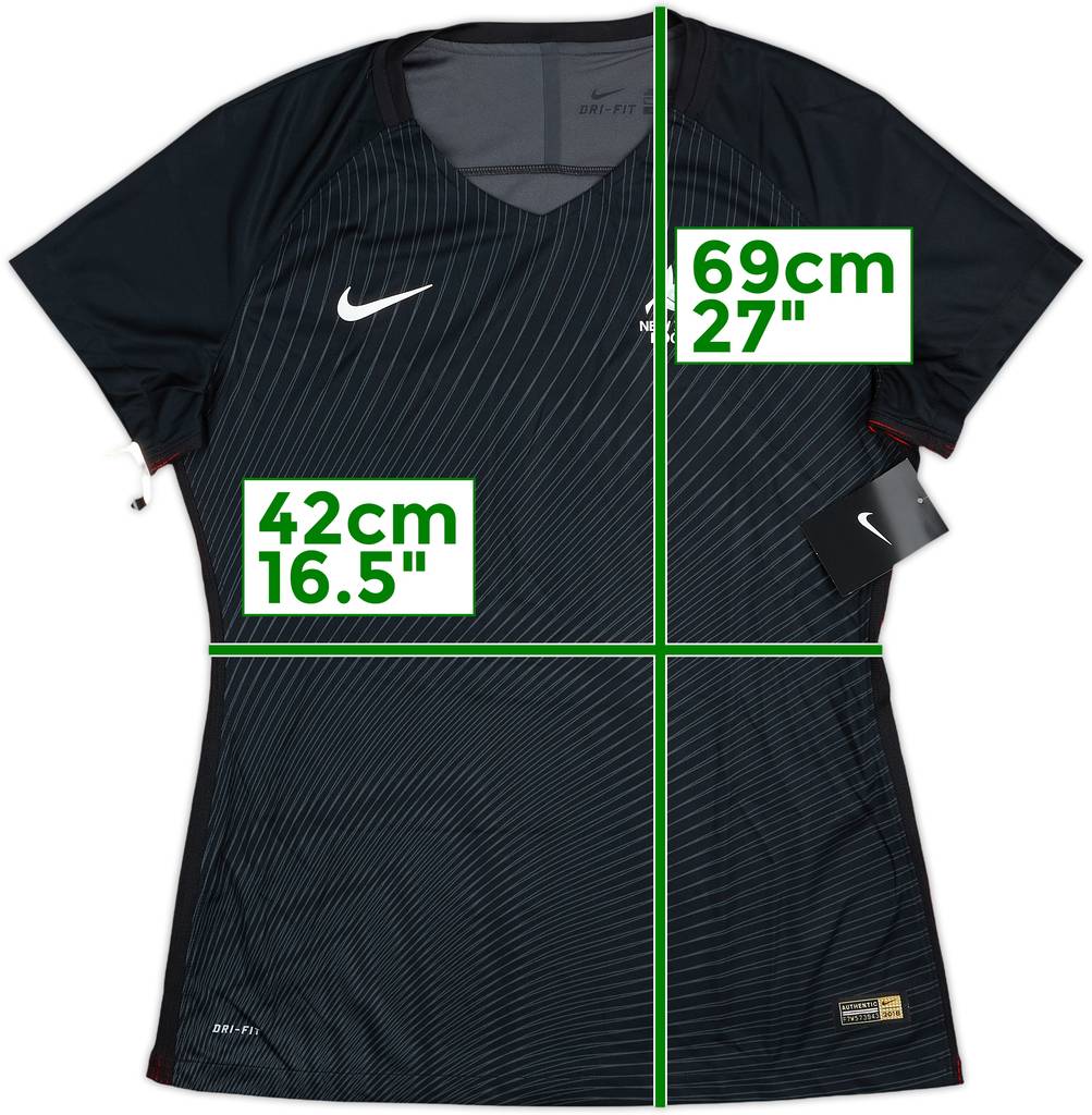 2016-18 New Zealand Player Issue Away Shirt (Women's L)
