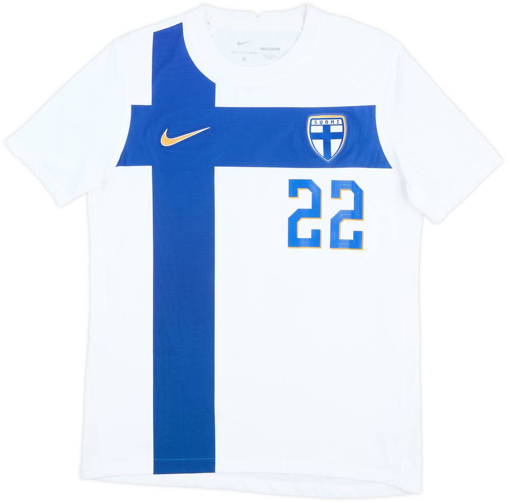 2024 Finland Match Issue Home Shirt Niskanen #22