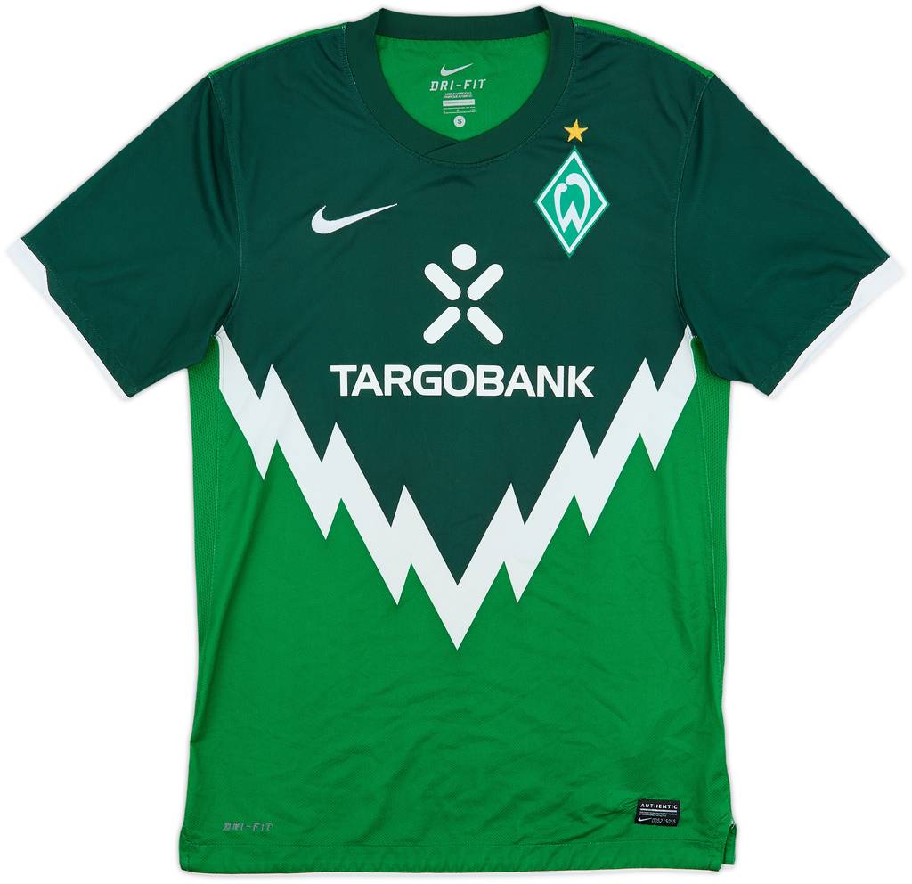 2010-11 Werder Bremen Home Shirt - 9/10 - (S)