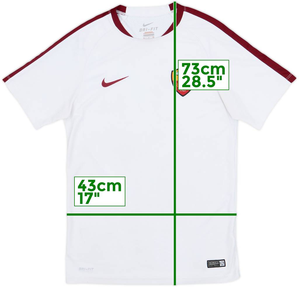 2015-16 Roma Nike Training Shirt - 6/10 - (S)
