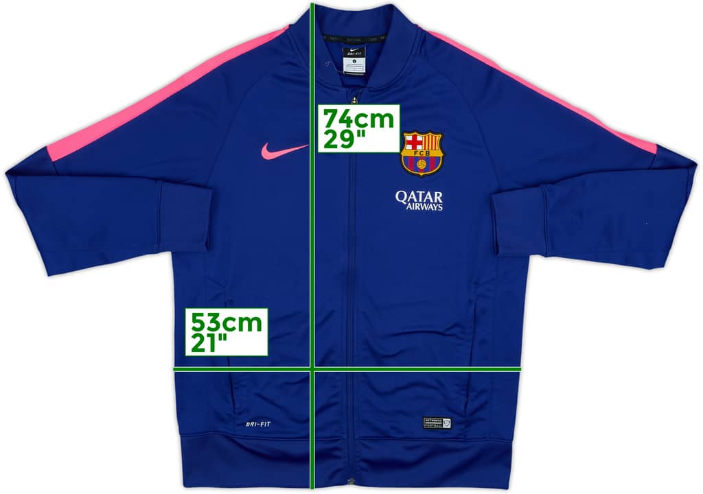 2014-15 Barcelona Nike Track Jacket - 7/10 - (L)