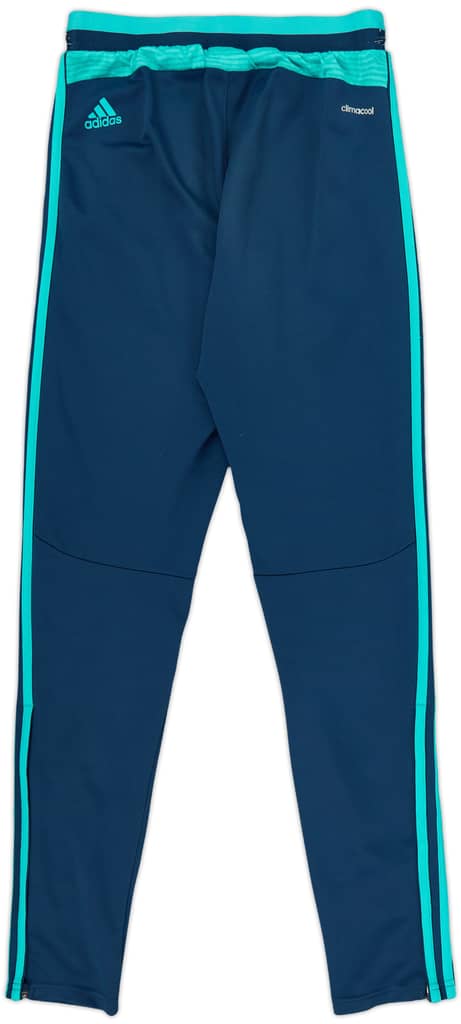 2015-16 Chelsea adidas CL Track Pants/Bottoms - 8/10 - (S)