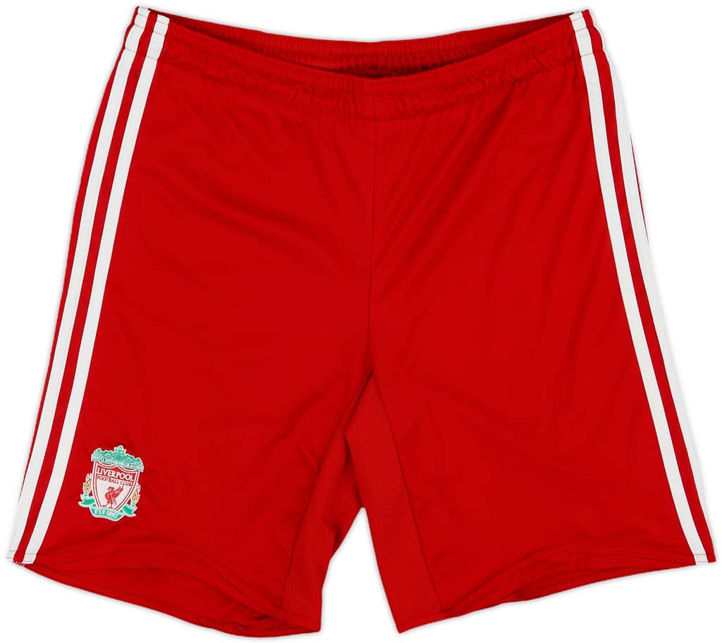 2008-10 Liverpool Home Shorts - 5/10 - (S)