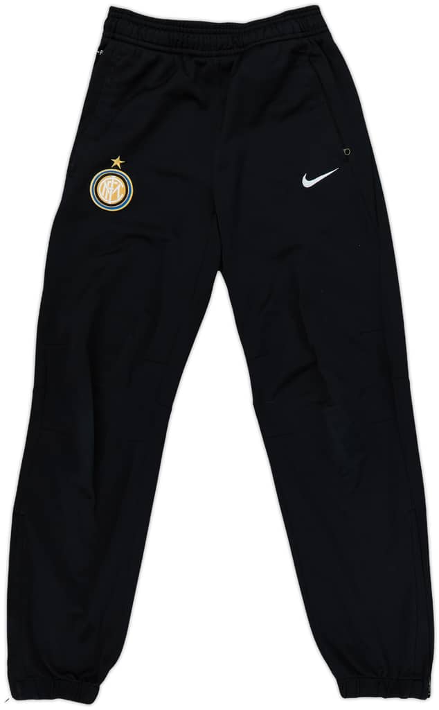 2013-14 Inter Milan Nike Track Pants/Bottoms - 8/10 - (M.Boys)