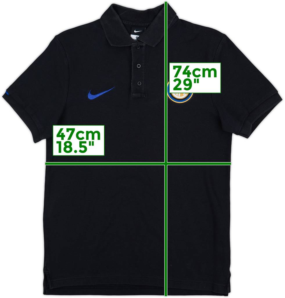 2015-16 Inter Milan Nike Polo Shirt - 8/10 - (M)