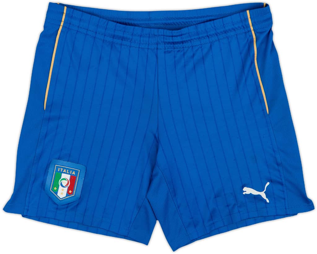 2016-17 Italy Home Shorts - 6/10 - (S)