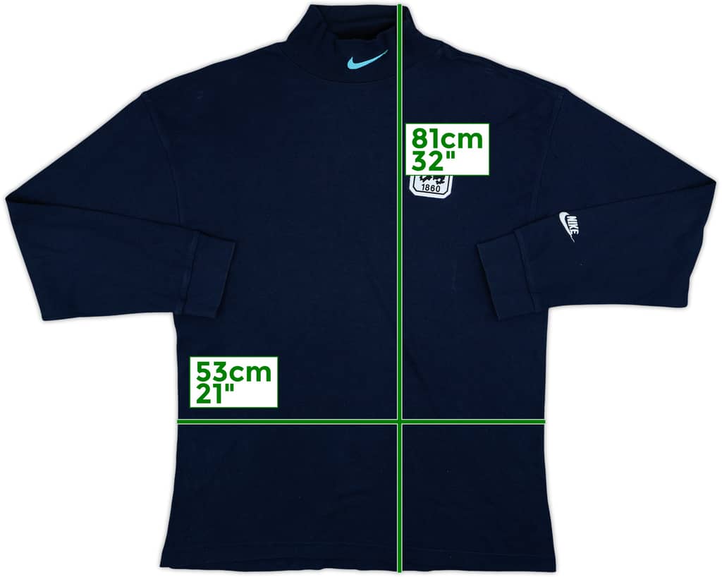 1996-97 1860 Munich Nike Sudadera - 7/10 - (XL)