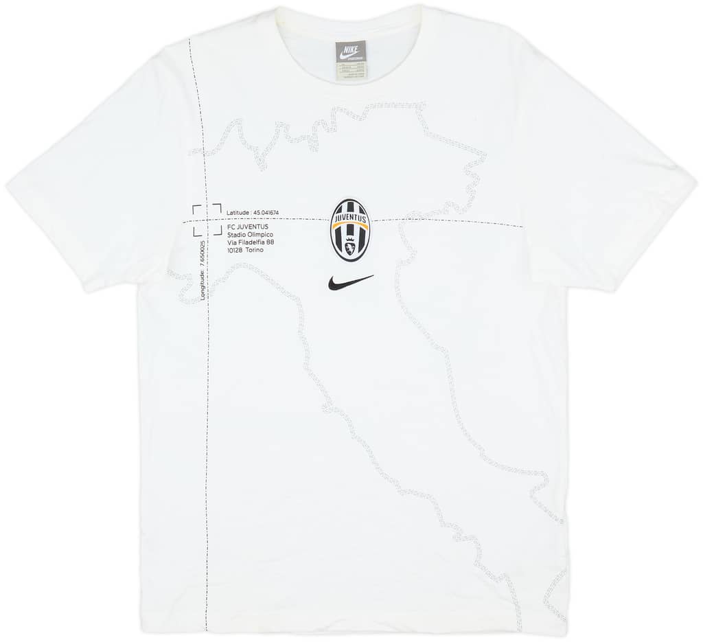 2009-10 Juventus Nike Cotton Tee - 8/10 - (M)