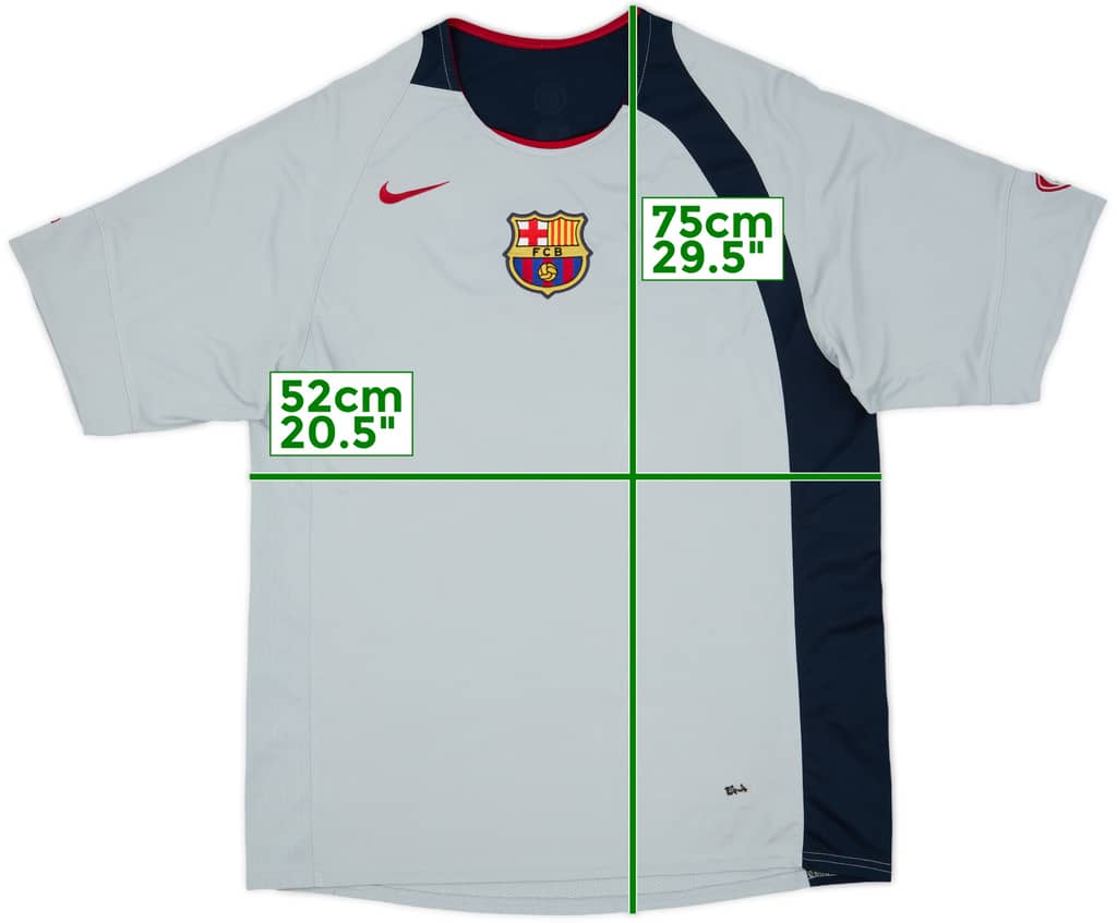 2004-05 Barcelona Nike Training Shirt - 8/10 - (L)