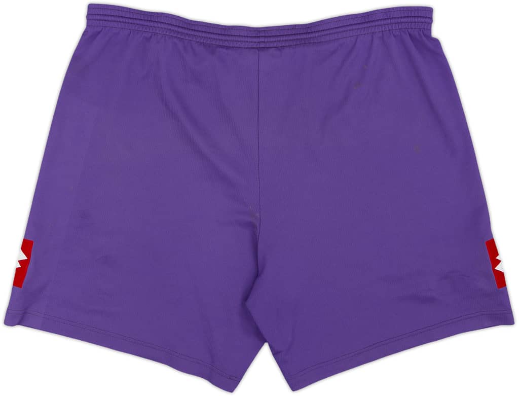 2011-12 Fiorentina Home Shorts #16 - 5/10 - (XL)