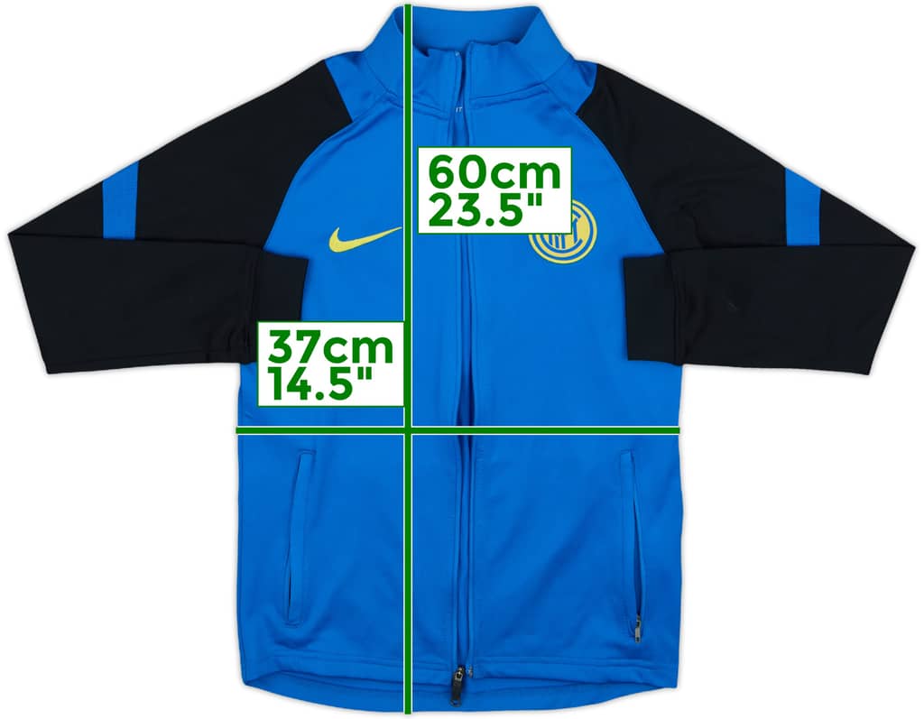 2020-21 Inter Milan Nike Track Jacket - 4/10 - (M.Boys)