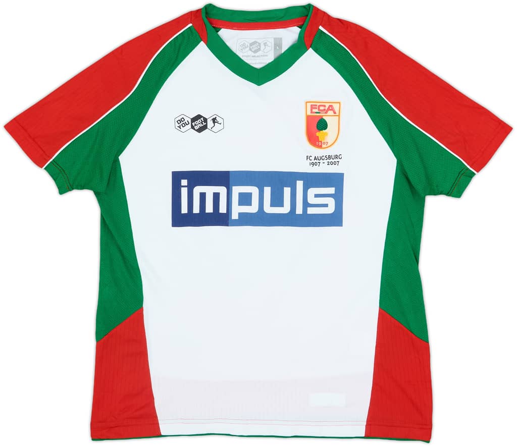 2007-08 Augsburg Centenary Home Shirt - 8/10 - (L.Boys)