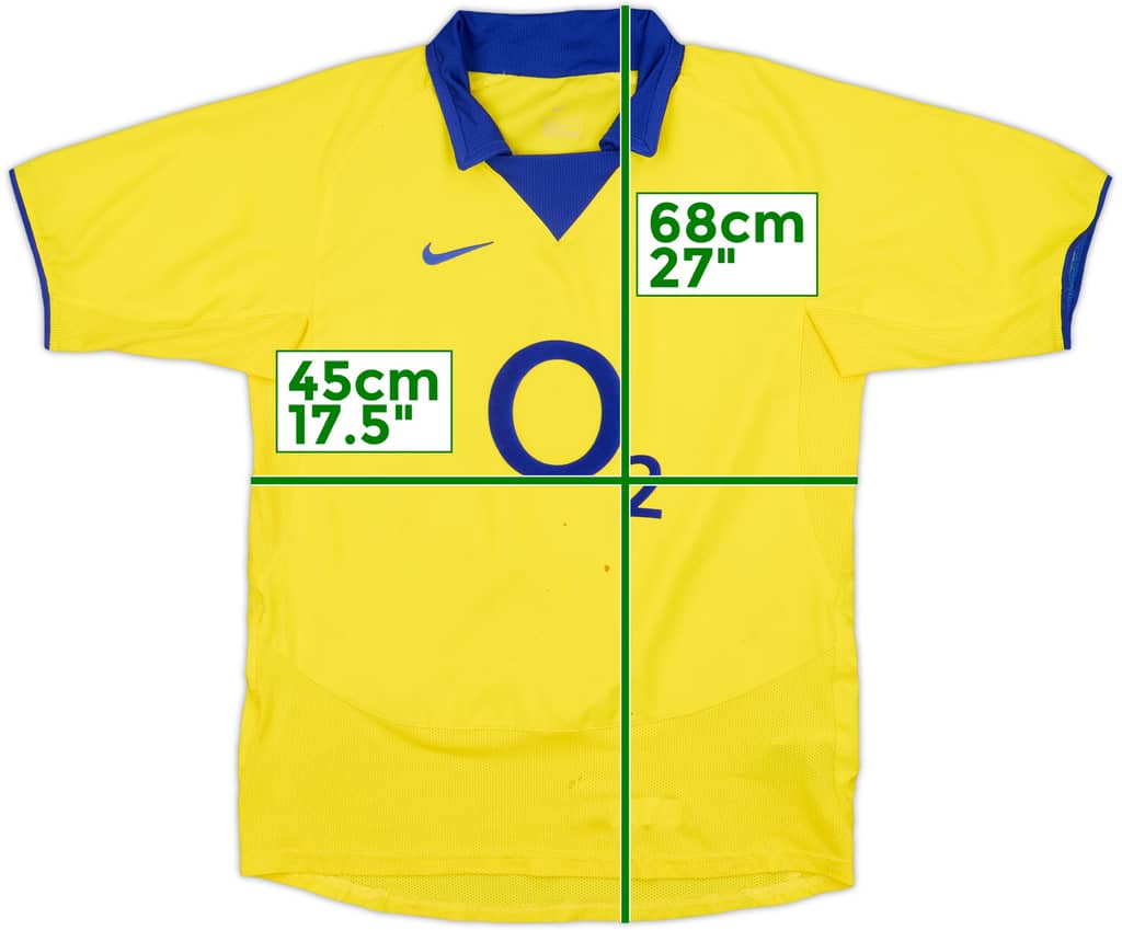 2003-05 Arsenal Away Shirt - 5/10 - (L.Boys)