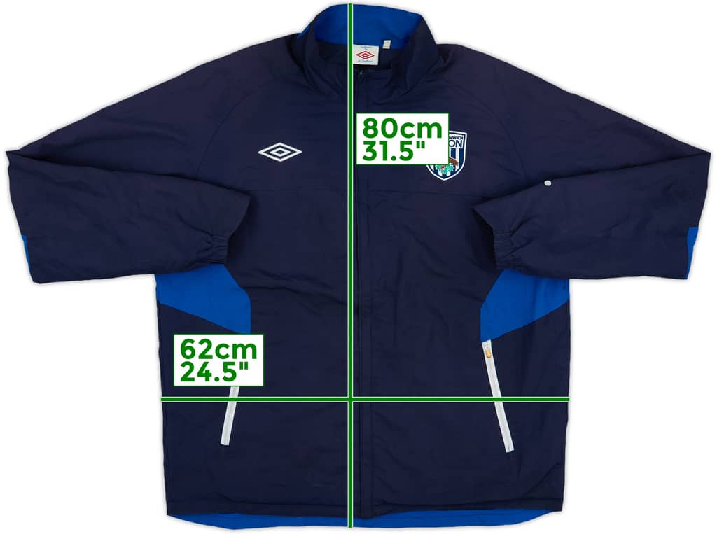 2009-10 West Brom Umbro Track Jacket - 8/10 - (XL)