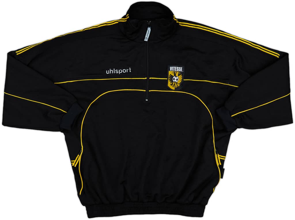 2000-01 Vitesse Uhlsport 1/4 Zip Sweat Top - 8/10 - (XL)