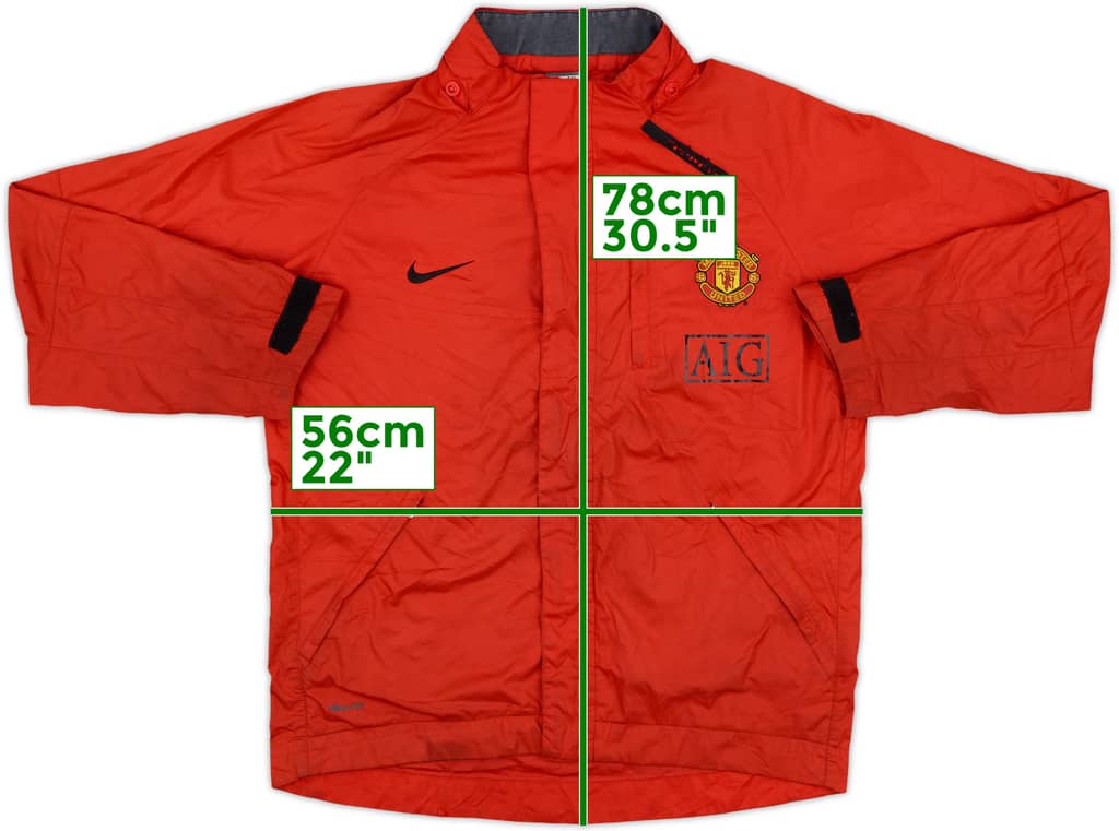 2007-08 Manchester United Nike Track Jacket - 6/10 - (S)