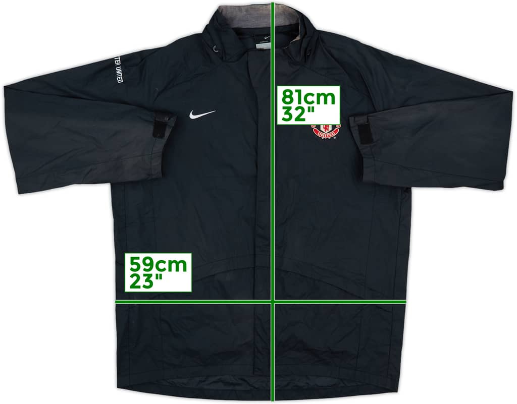 2006-07 Manchester United Nike Track Jacket - 8/10 - (M)