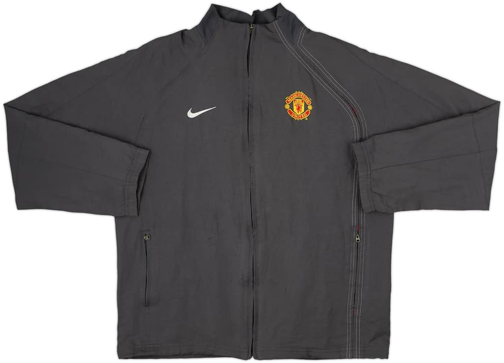 2005-06 Manchester United Nike Track Jacket - 8/10 - (M)