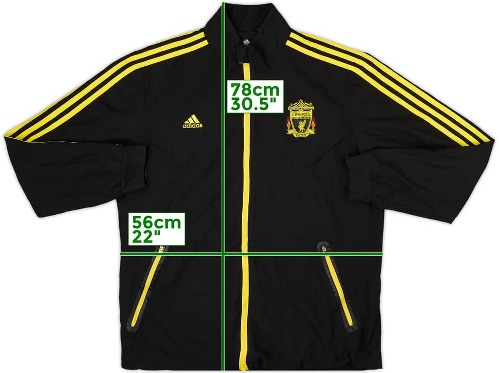 2010-11 Liverpool adidas Track Jacket - 8/10 - (L)