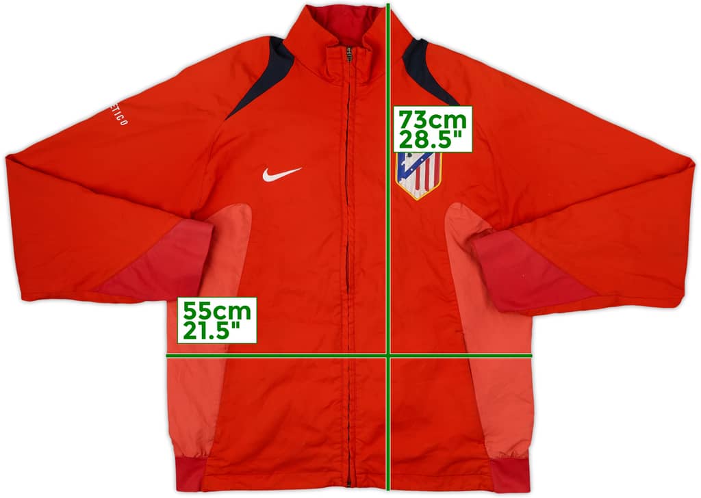 2005-06 Atletico Madrid Nike Chaqueta de chándal - 3/10 - (M)