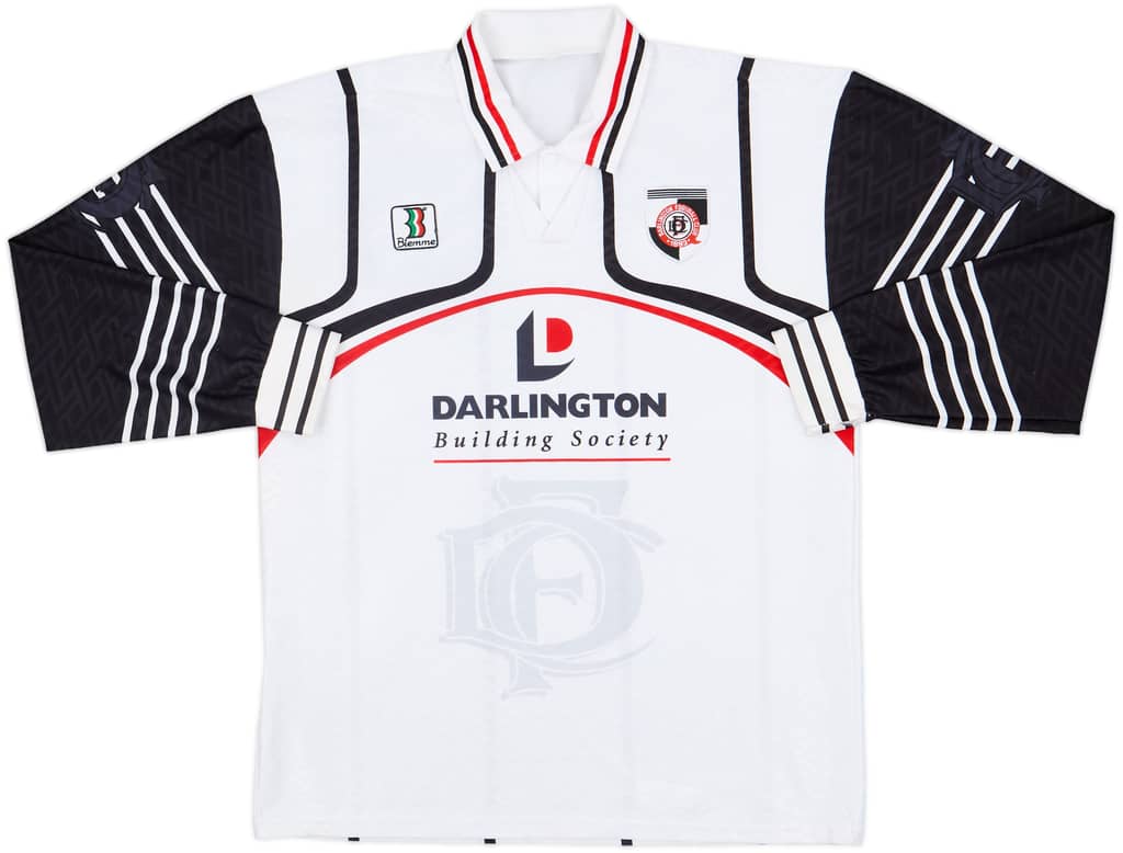 1998-99 Darlington Home L/S Shirt - 6/10 - (XL)