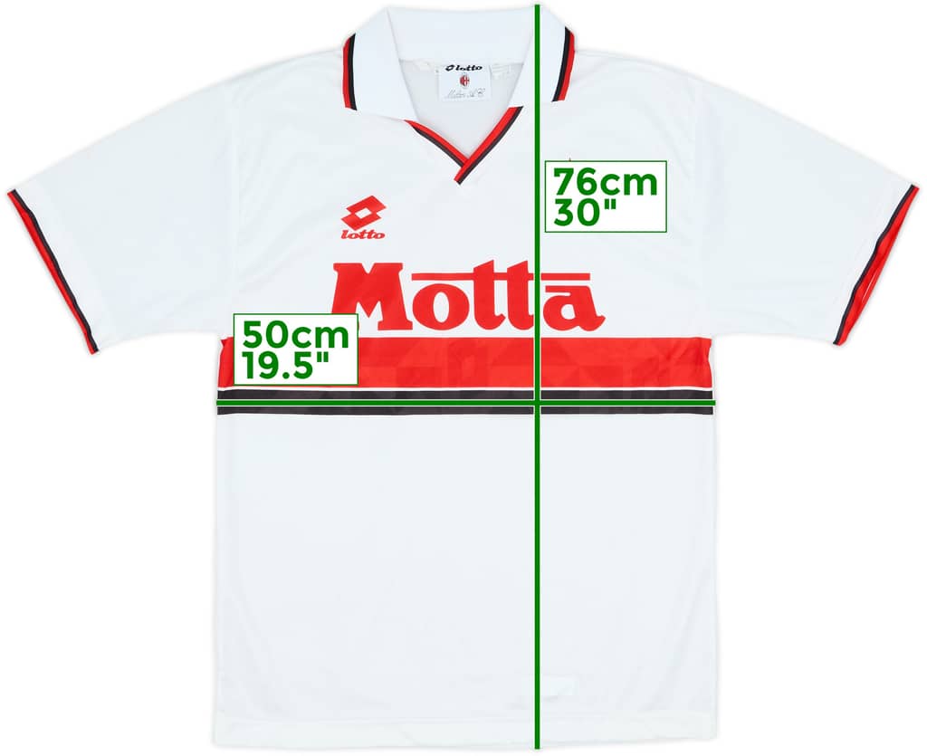 1993-94 AC Milan Away Shirt - 8/10 - (M)