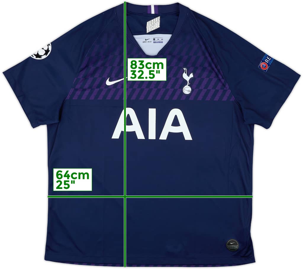 2019-20 Tottenham Away Shirt - 10/10 - (XXL)