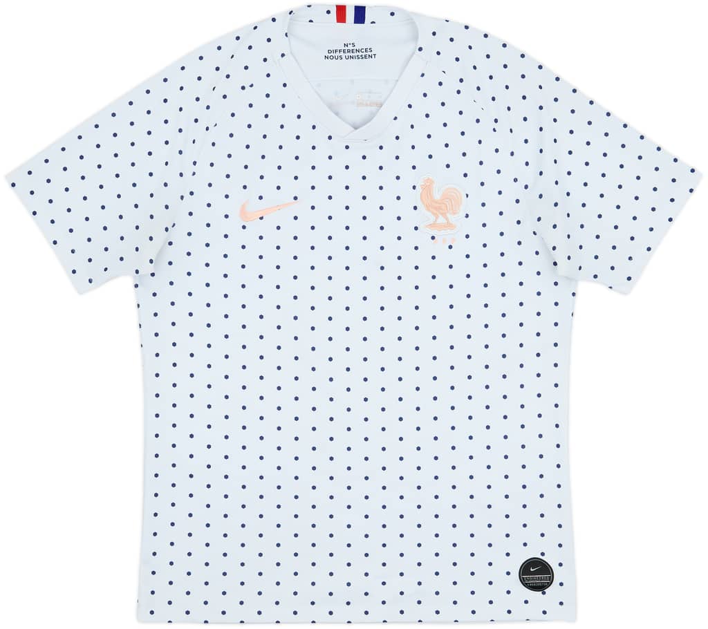 2019-20 France Women's Away Shirt - 6/10 - (Men's M)
