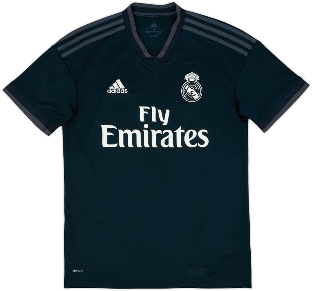 2018-19 Real Madrid Away Shirt - 8/10 - (S)