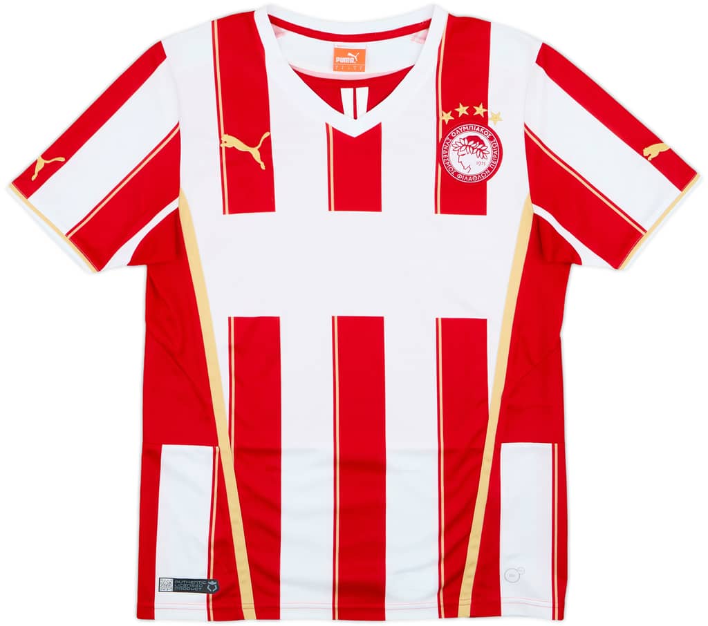 2014-15 Olympiacos Home Shirt - 9/10 - (S)