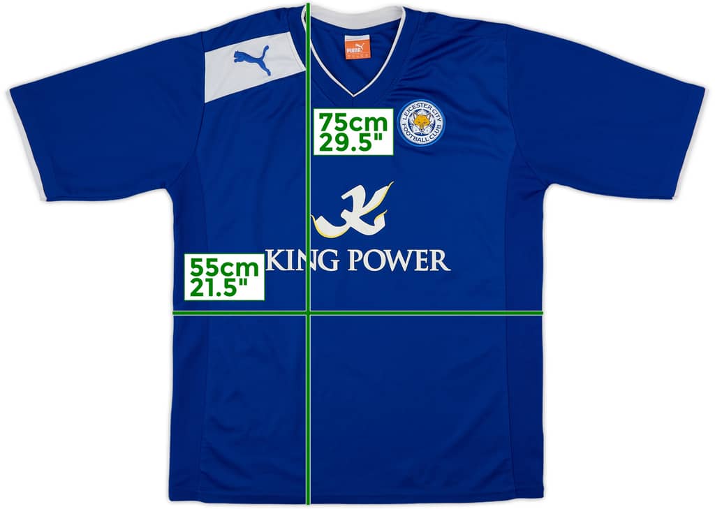 2012-13 Leicester Home Shirt - 6/10 - (XL)
