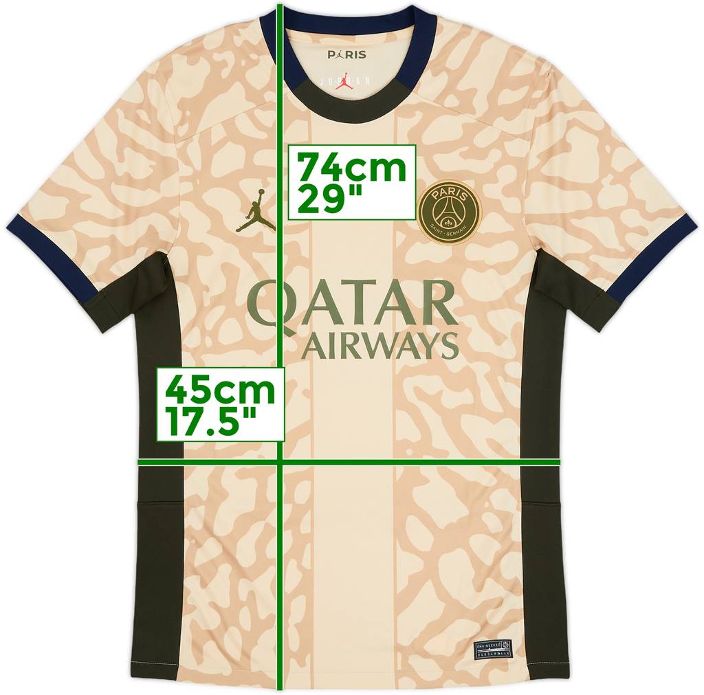 2023-24 Paris Saint-Germain Fourth Shirt - 9/10 - (S)