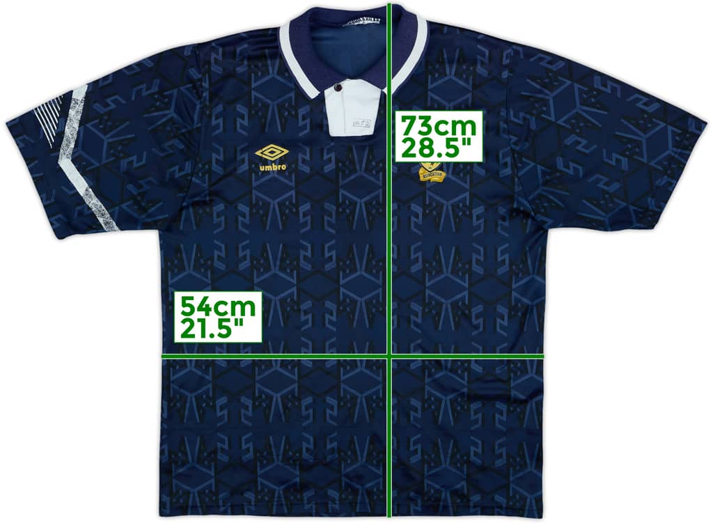 1991-94 Scotland Home Shirt - 6/10 - (L)